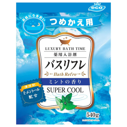 Lion Chemical Bath Refresher Super Cool Bath Additive Refill 540g