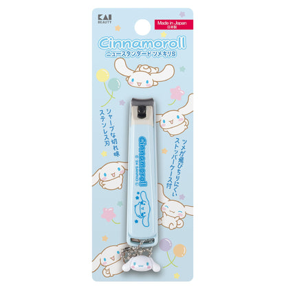 KAI Cute Cinnamon Roll Nail Clipper with Charm Gift Edition