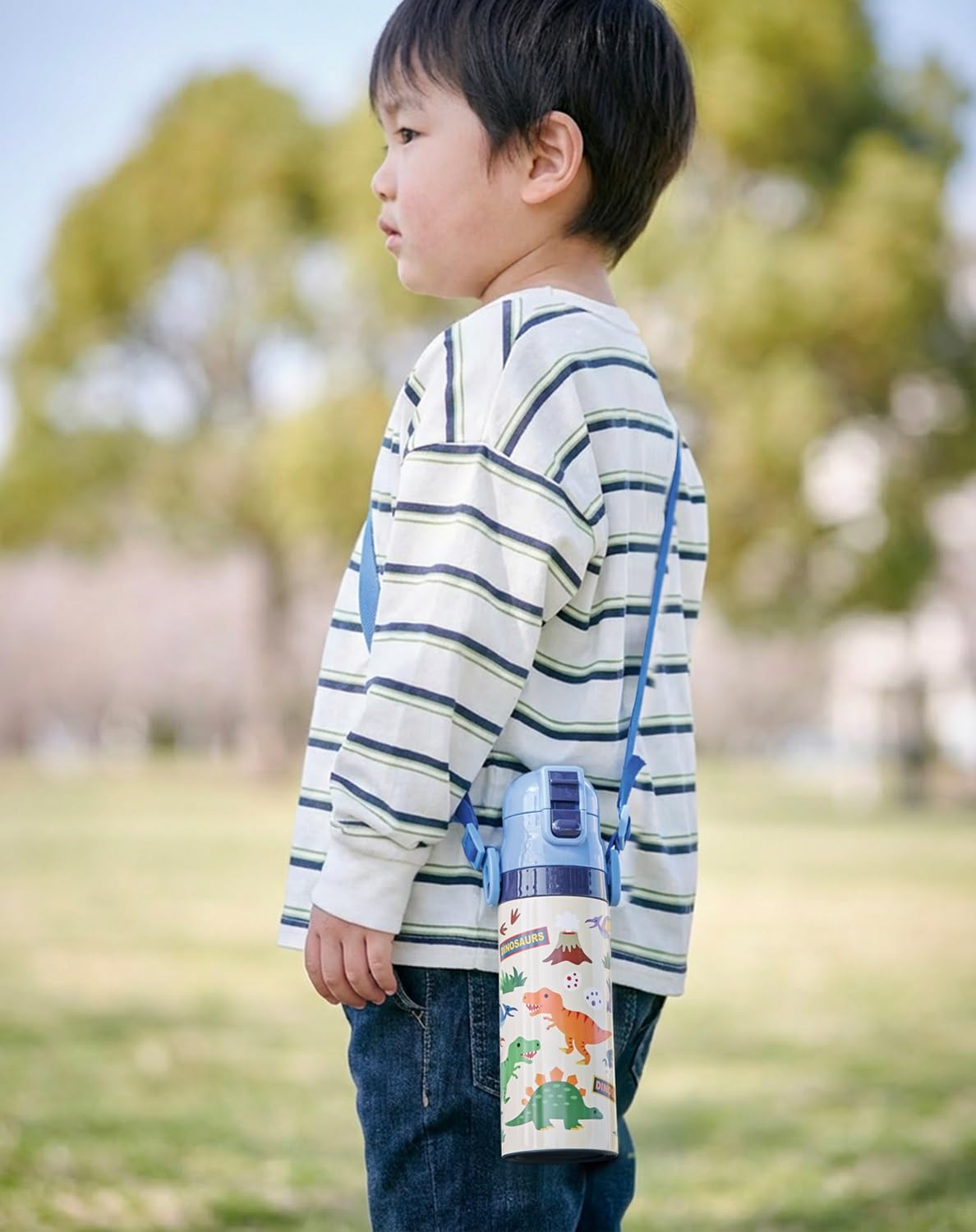Skater Kids Water Bottle 470ml Lightweight Stainless Steel