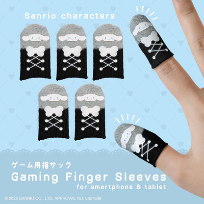 ALLONE Gaming Finger Caps for Mobile Devices with Sanrio Characters 5 Pack