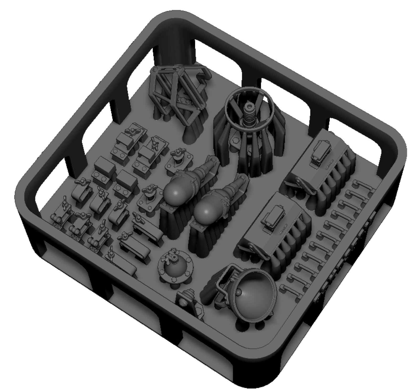 BSK Model 1/35 Scale Detail Set for WWII British Cromwell Tank