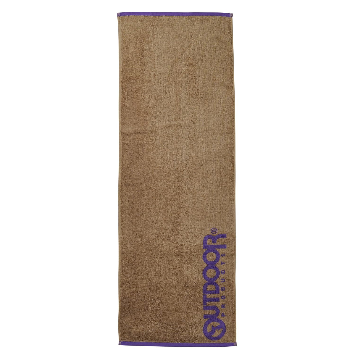 NASTO Outdoor Products Long Face Towel 100% Cotton 31x90cm Beige