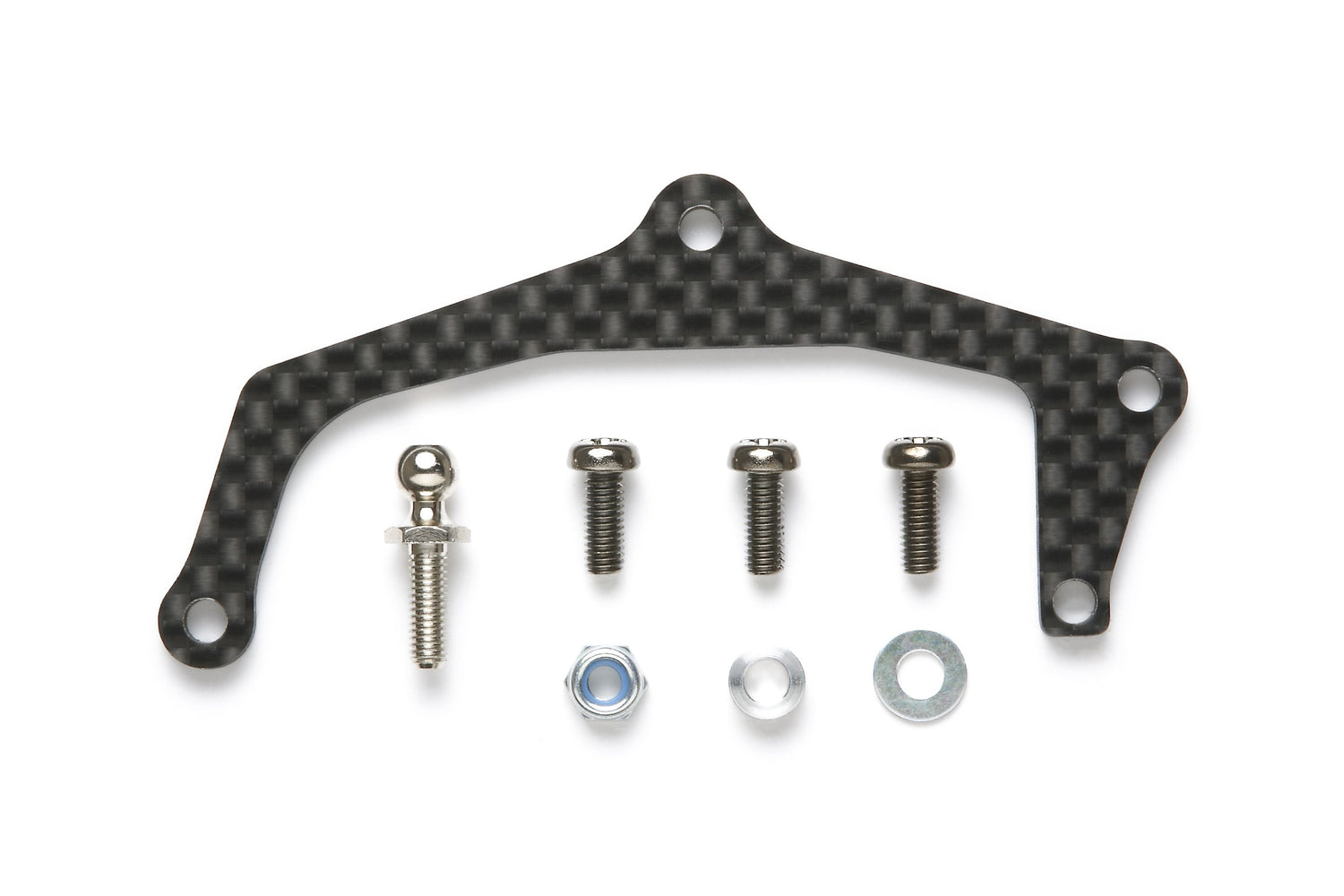 TAMIYA RM-01 Carbon Damper Mount Plate for Scale Model Kits