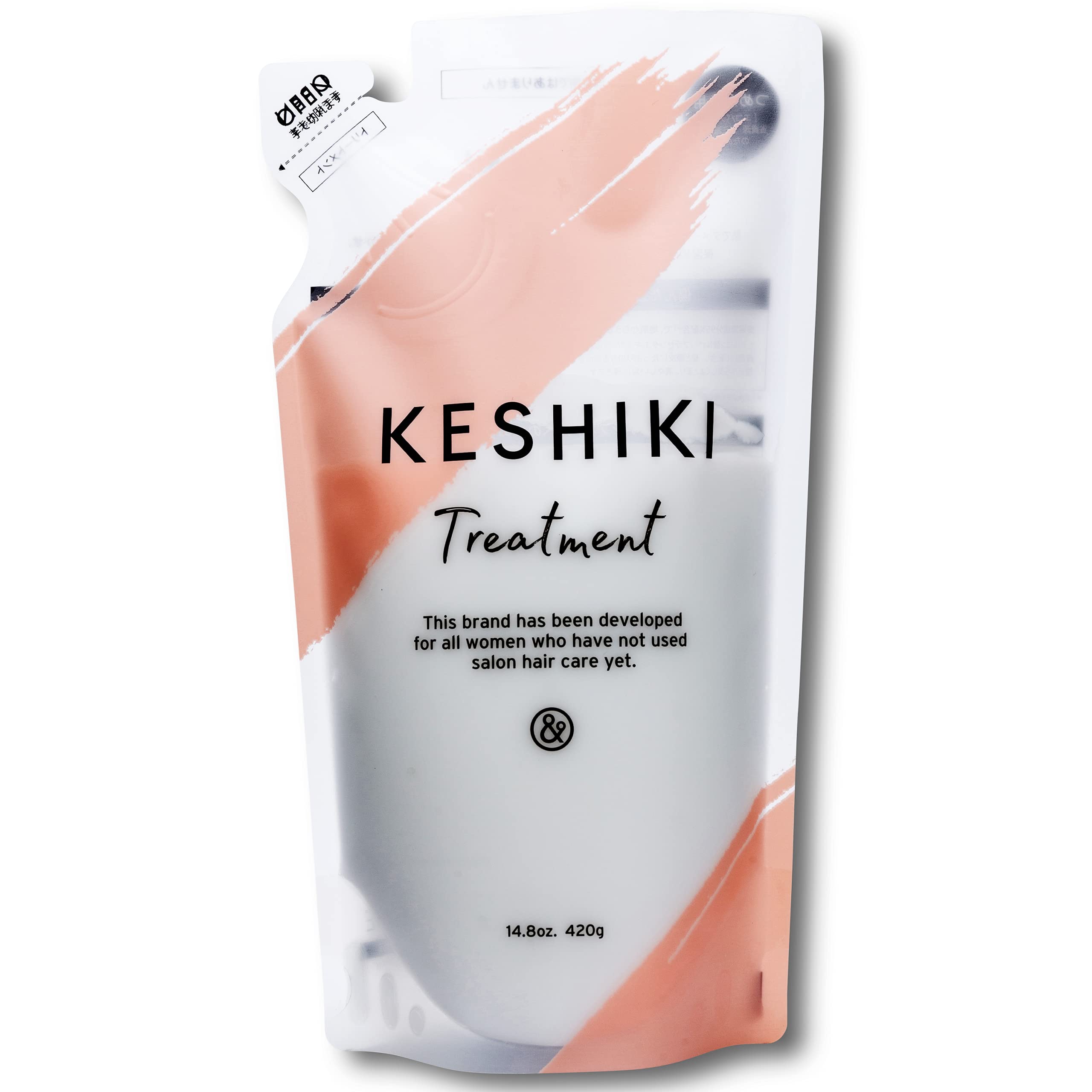 KESHIKI Treatment Refill 420g for Salon-Quality Hair Care