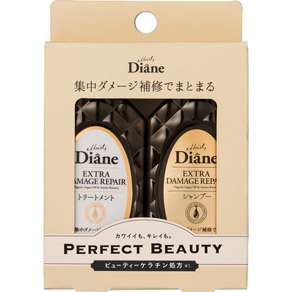 Diane Mini Set Shampoo and Treatment for Damaged Hair 50ml