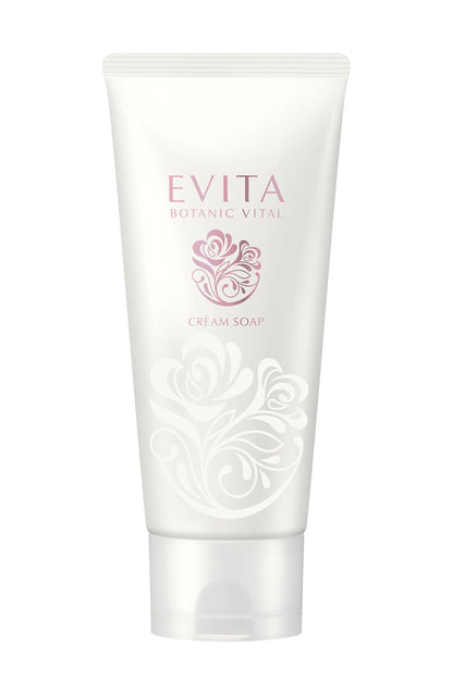 EVITA Botanical Vital Cream Soap Gentle Facial Cleanser 150g