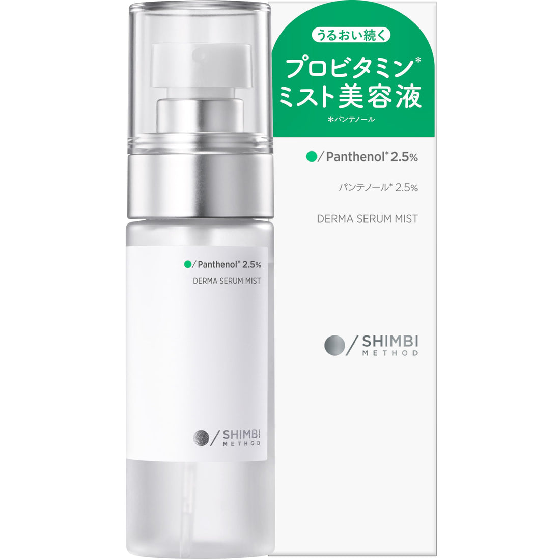 SHIMBI Method Pantenol and Niacinamide Mist 50ml for Japanese Skincare