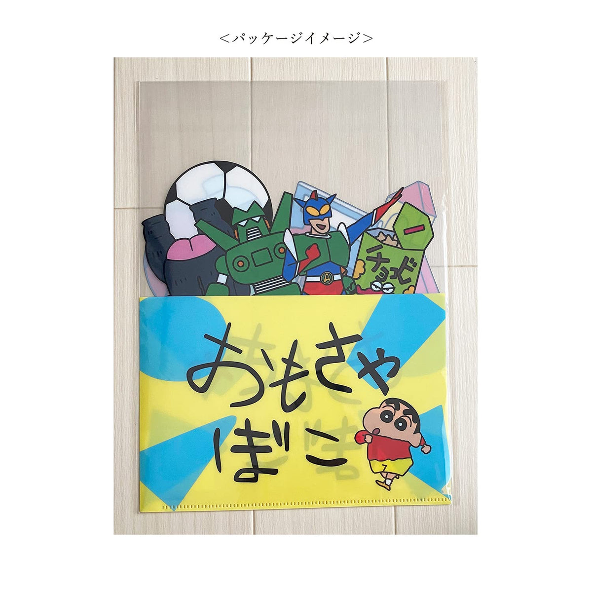 Small Planet Crayon Shin-chan A4 Clear File Collectible Item