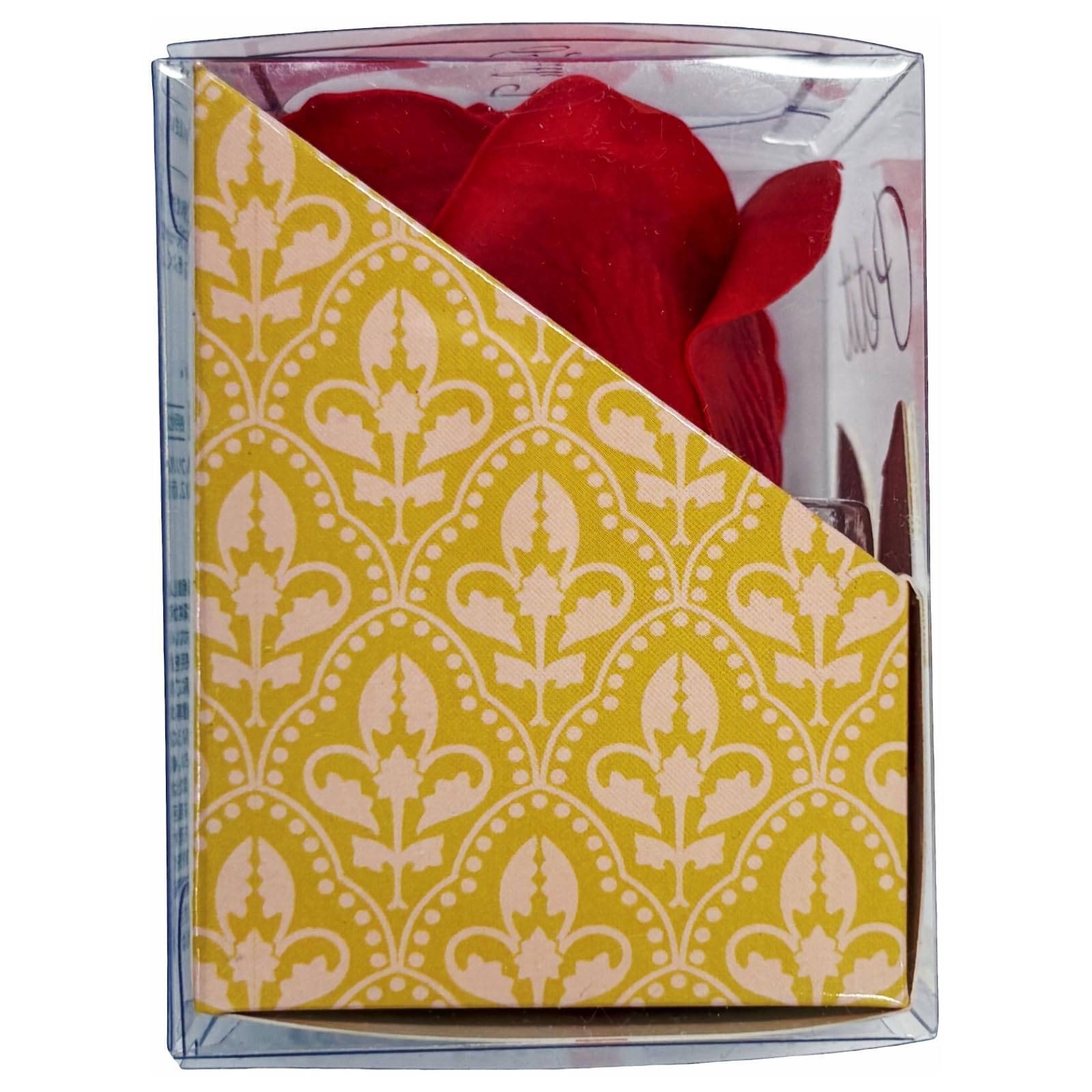 Q-FLA Bath Soak Soap Flower Set for Gifts Red 12pcs