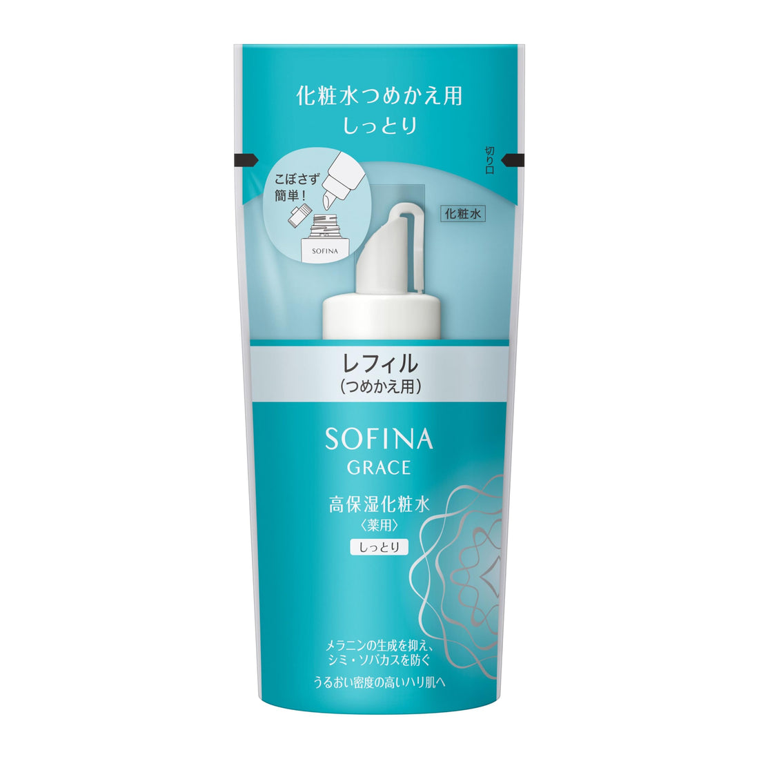 SOFINA High Moisture Lotion for Radiant Skin 200ml