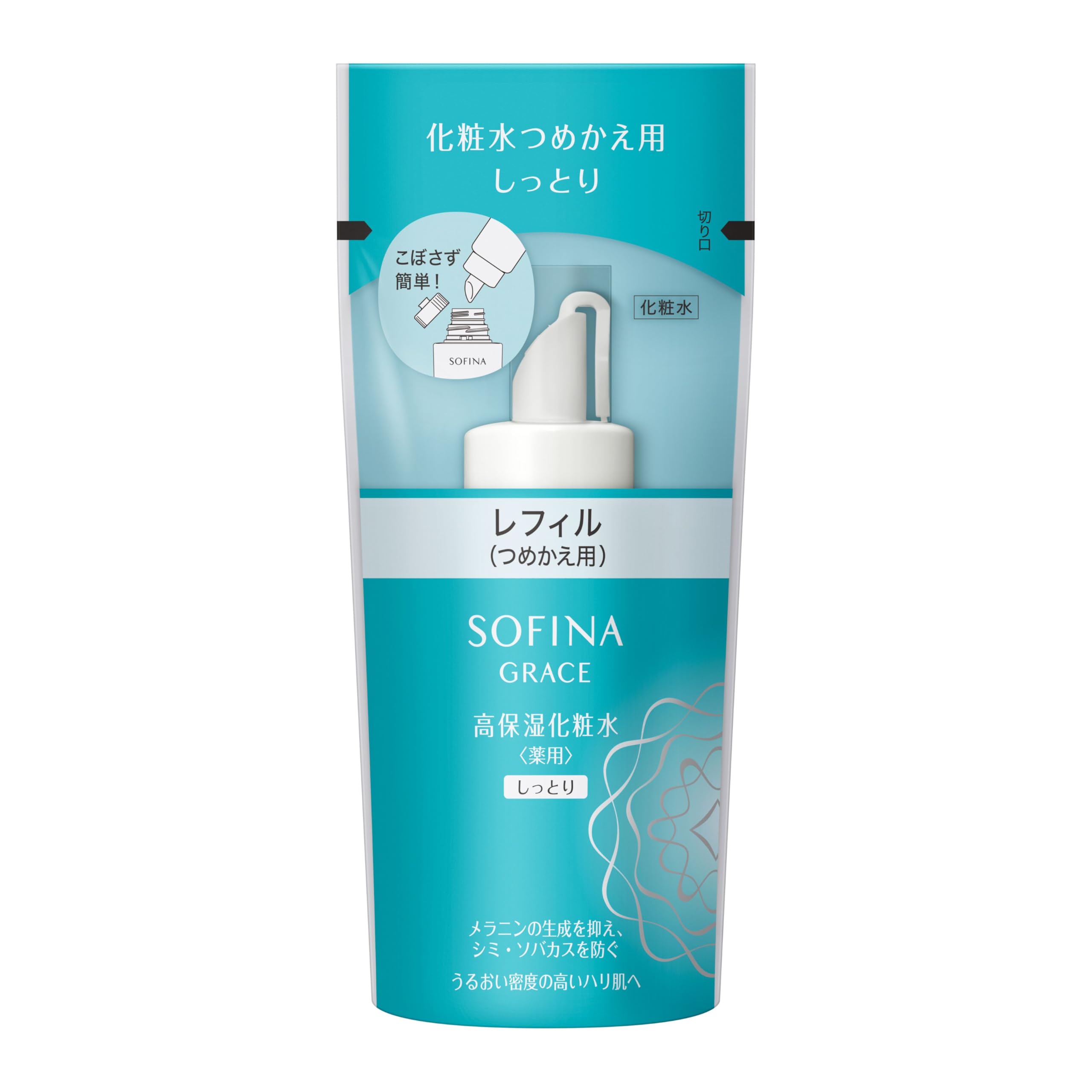 SOFINA High Moisture Lotion for Radiant Skin 200ml