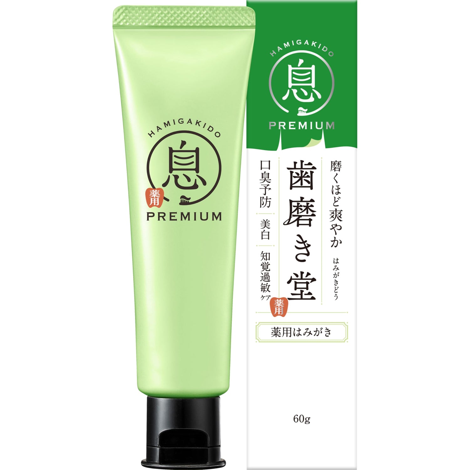 Hamigakidou Fresh Mint Toothpaste 60g for Oral Care