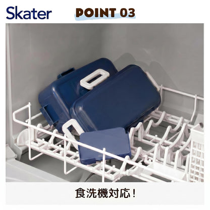 Skater Bento Box 530ml Leak-Resistant Lunch Box for Women
