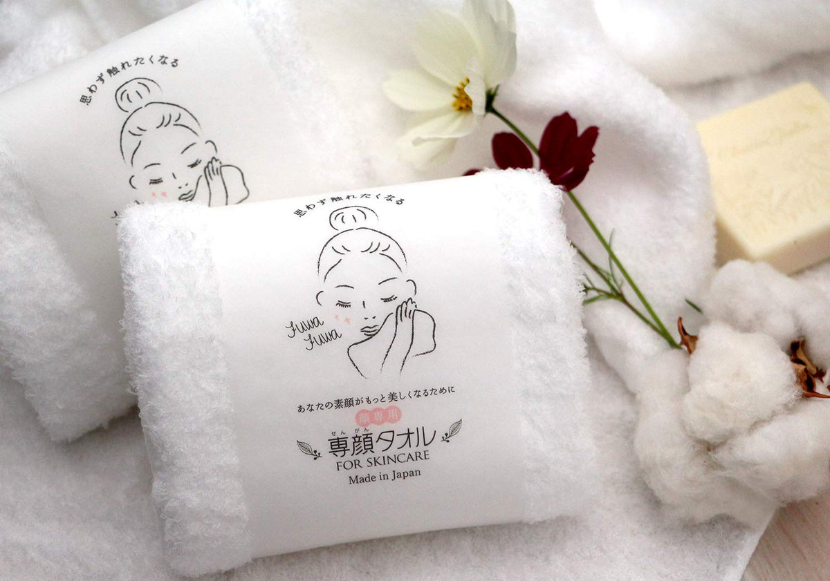 Honda Towel Oboro Towel Soft Face Towel White 33x60cm