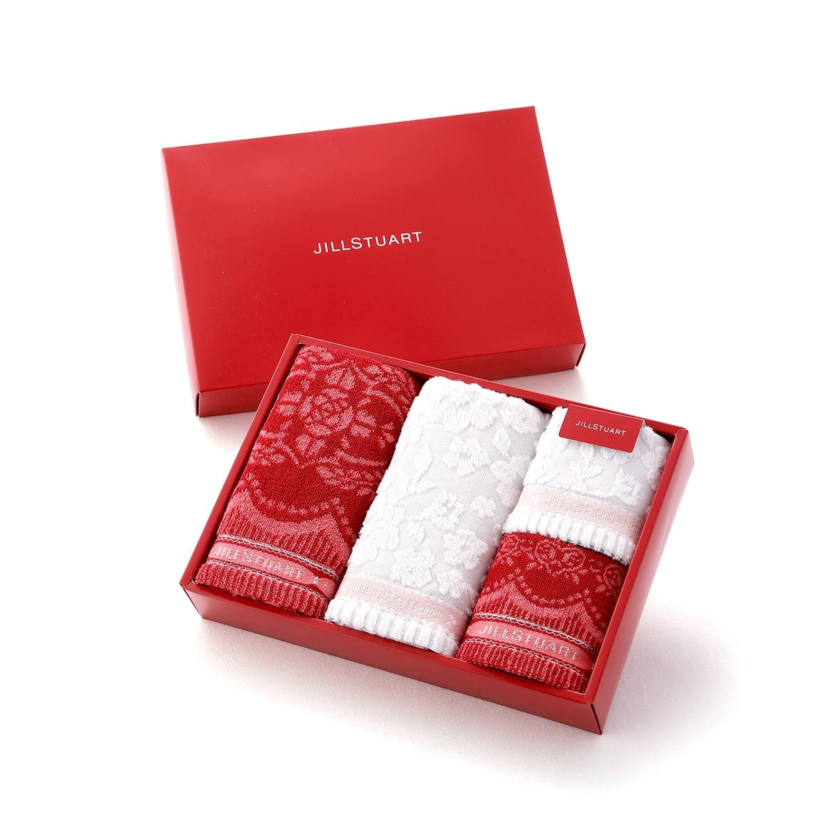 JILL STUART Bonheur Towel Gift Set with Floral Design