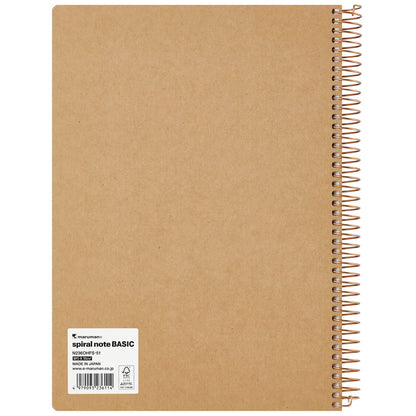 Maruman B5 Ring Notebook Light Gray 150 Pages for Everyday Use