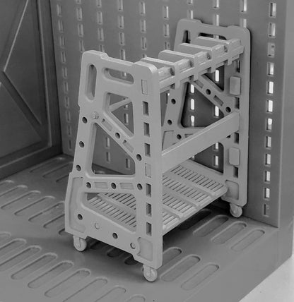 TOMYTEC Little Armory LD025 Gun Rack E Scale Model Kit