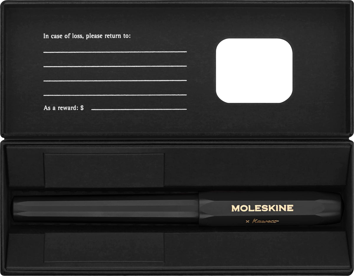 Moleskine Fountain Pen with Kaweco Fine Nib for Smooth Writing