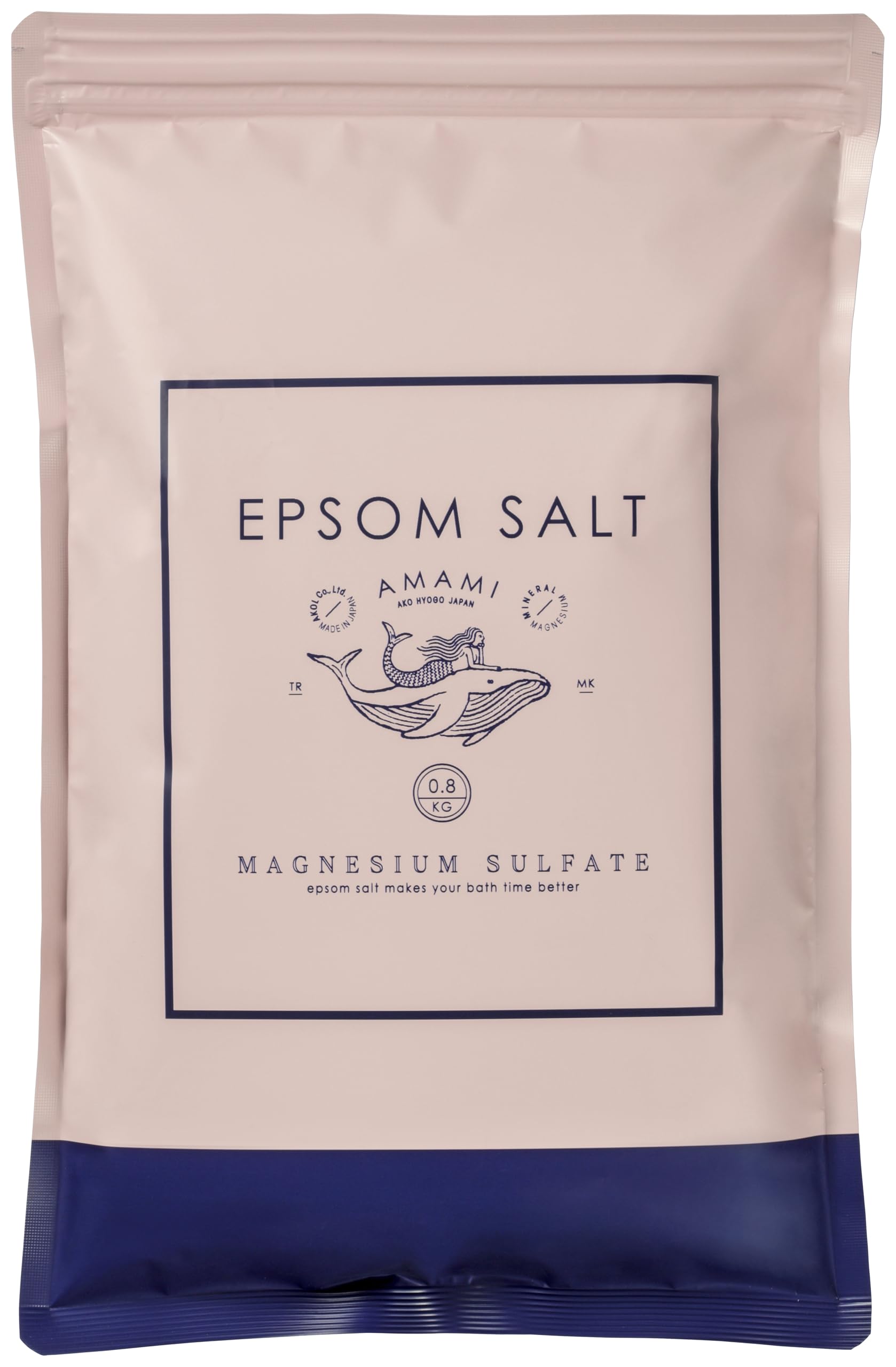 Accord Epsom Salt 800g with Measuring Spoon for Relaxing Baths