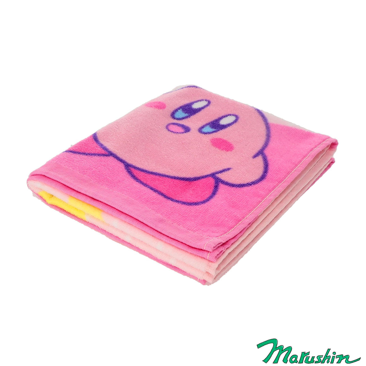 Marushin Face Towel Set featuring Nintendo Kirby Star Parade