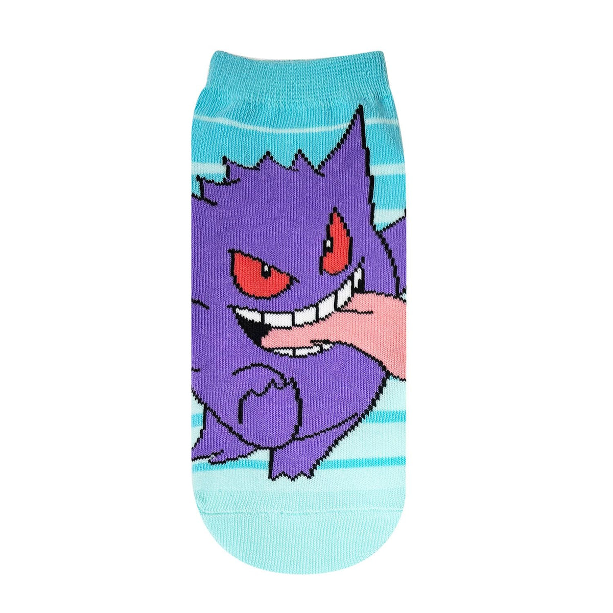 Small Planet Pokemon Character Socks Gengar Striped Design