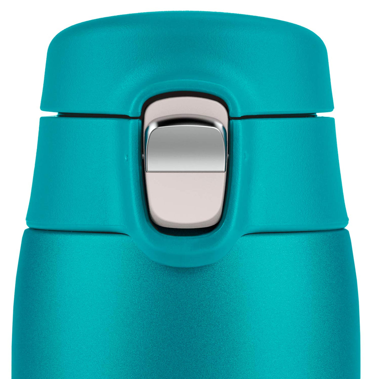 T-Fal Slim Stainless Steel Water Bottle with One-Press Opening 400ml