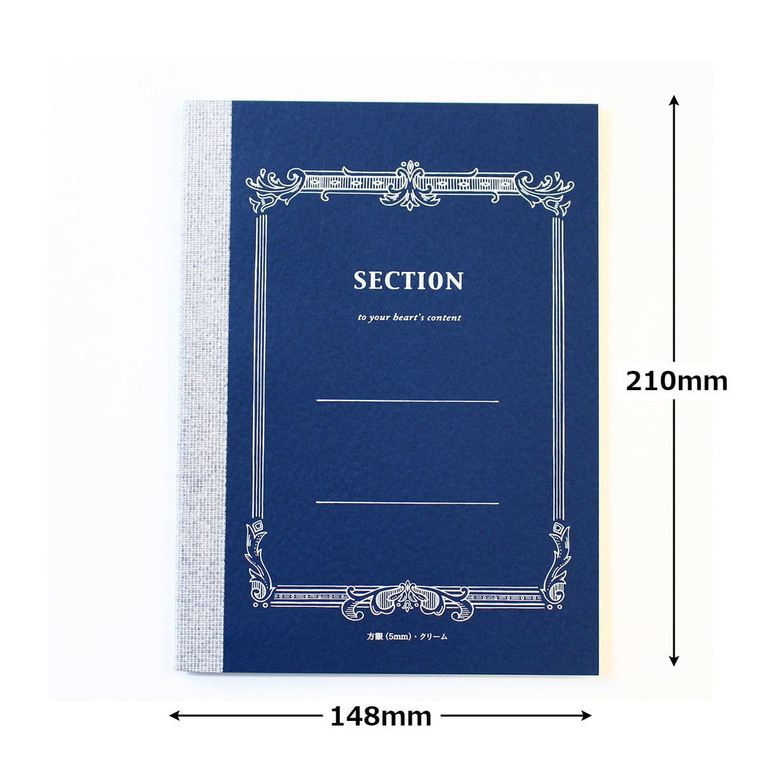 Tsubame Note A5 5 mm Grid Notebook C2016, 32 Sheets