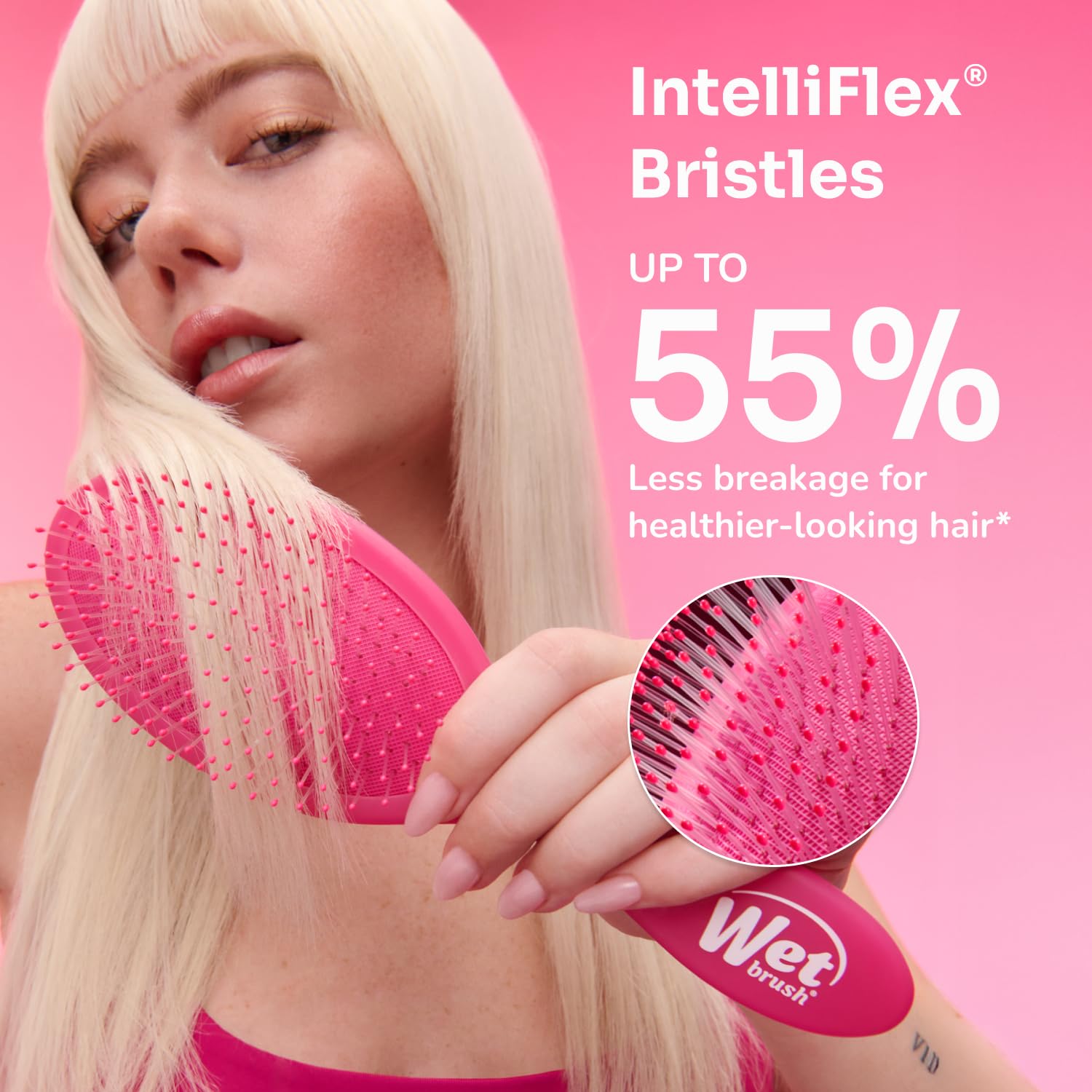Wet Brush Original Detangler Disney Hello Daisy for Effortless Styling