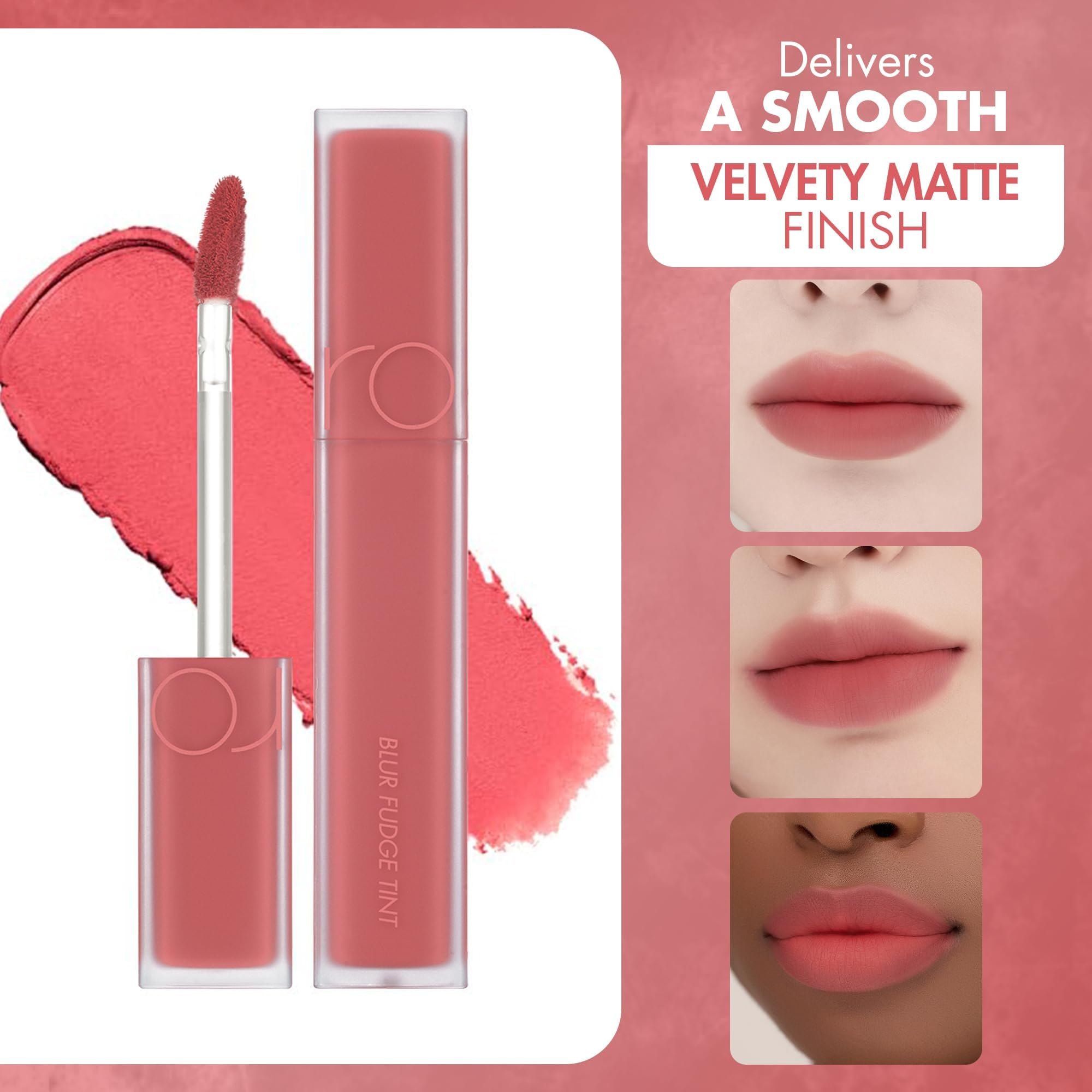 rom&amp;nd BLUR FUDGE TINT 14 UNROSE Lightweight Lip Tint