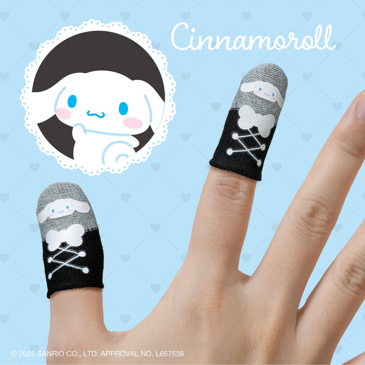 ALLONE Gaming Finger Caps for Mobile Devices with Sanrio Characters 5 Pack