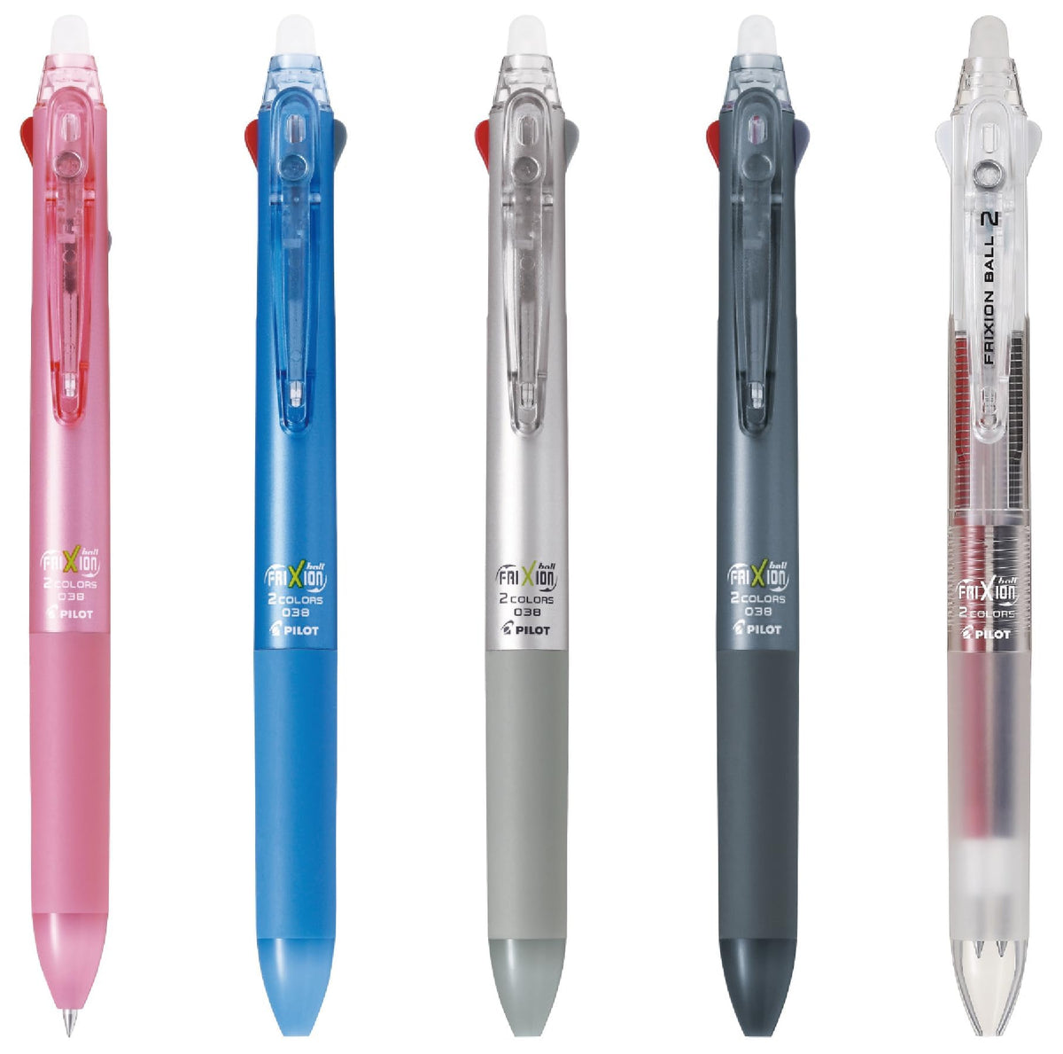 PILOT Friction Ball 2 0.38mm Soft Pink Gel Pen