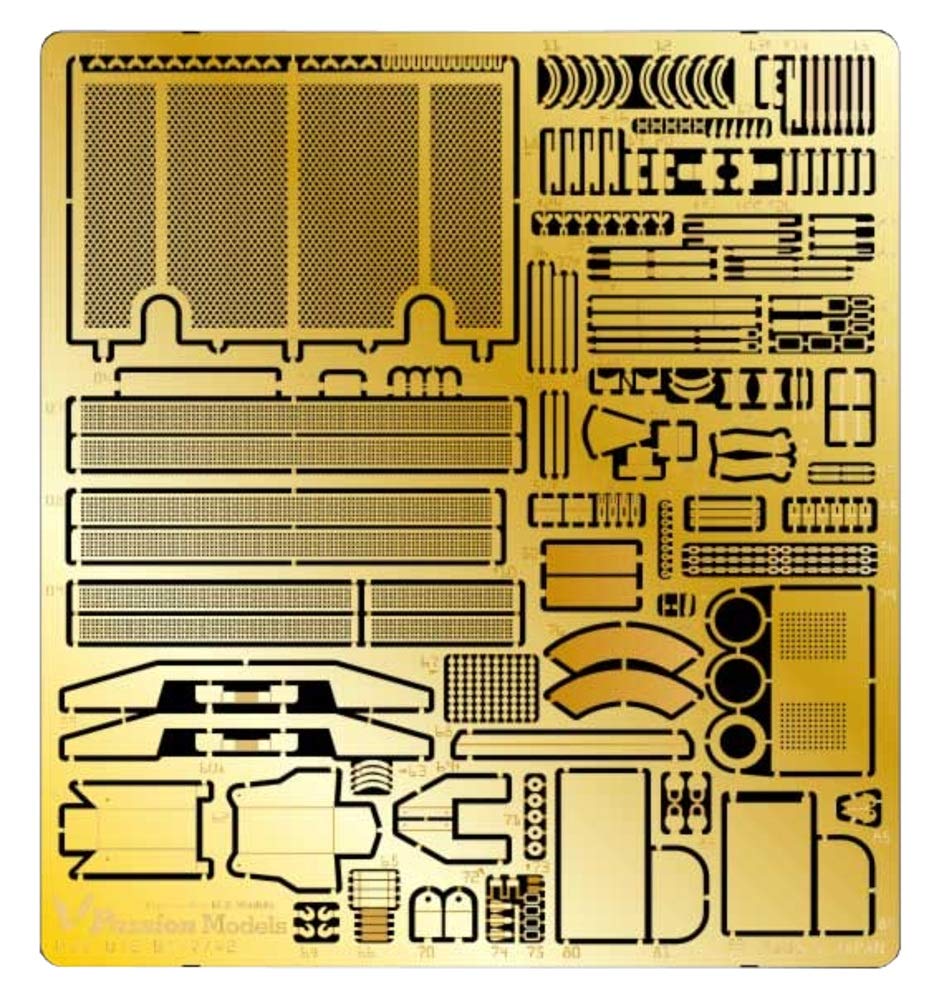 Passion Models 1/35 BT-7 BT-42 Etched Detail Parts Set for Tamiya Kits