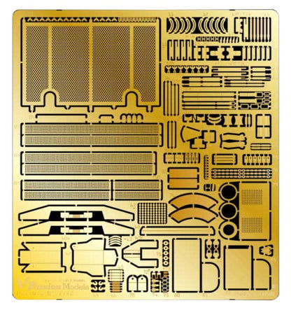 Passion Models 1/35 BT-7 BT-42 Etched Detail Parts Set for Tamiya Kits