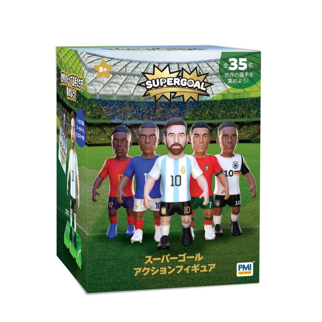 PMI Kids World Supergoal Action Figure, 1 Figure (1 of 35 Styles), Approx. 7.5 cm