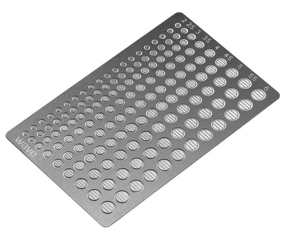 Wave Basic Etching Round 8 Scale Model Parts Made in Japan
