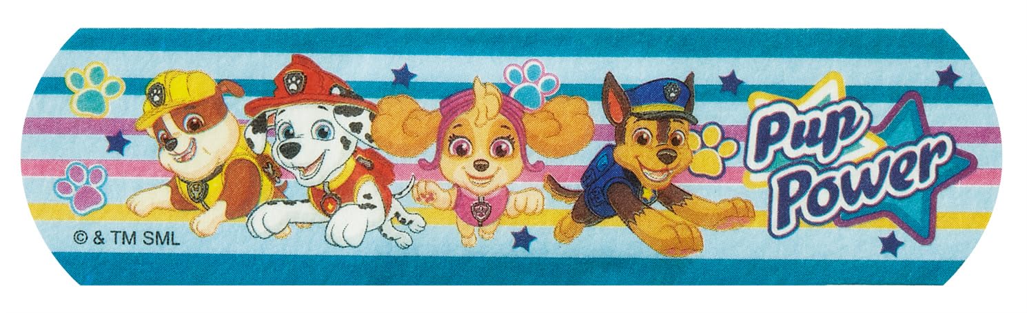 Skater Waterproof Bandages for Kids Paw Patrol L Size 20 Count