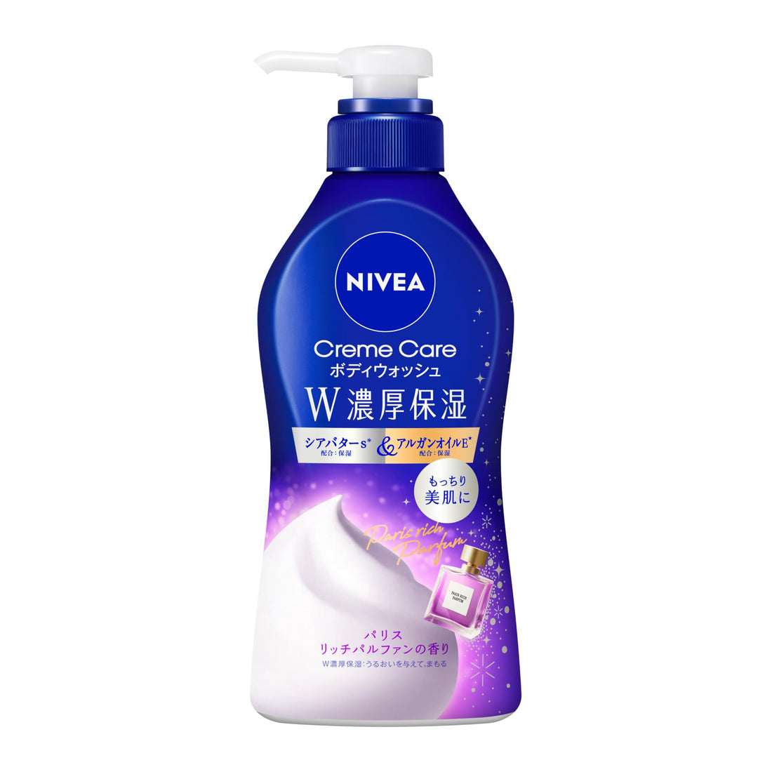 NIVEA Cream Care Body Wash Rich Moisture 460ml with Parisian Fragrance