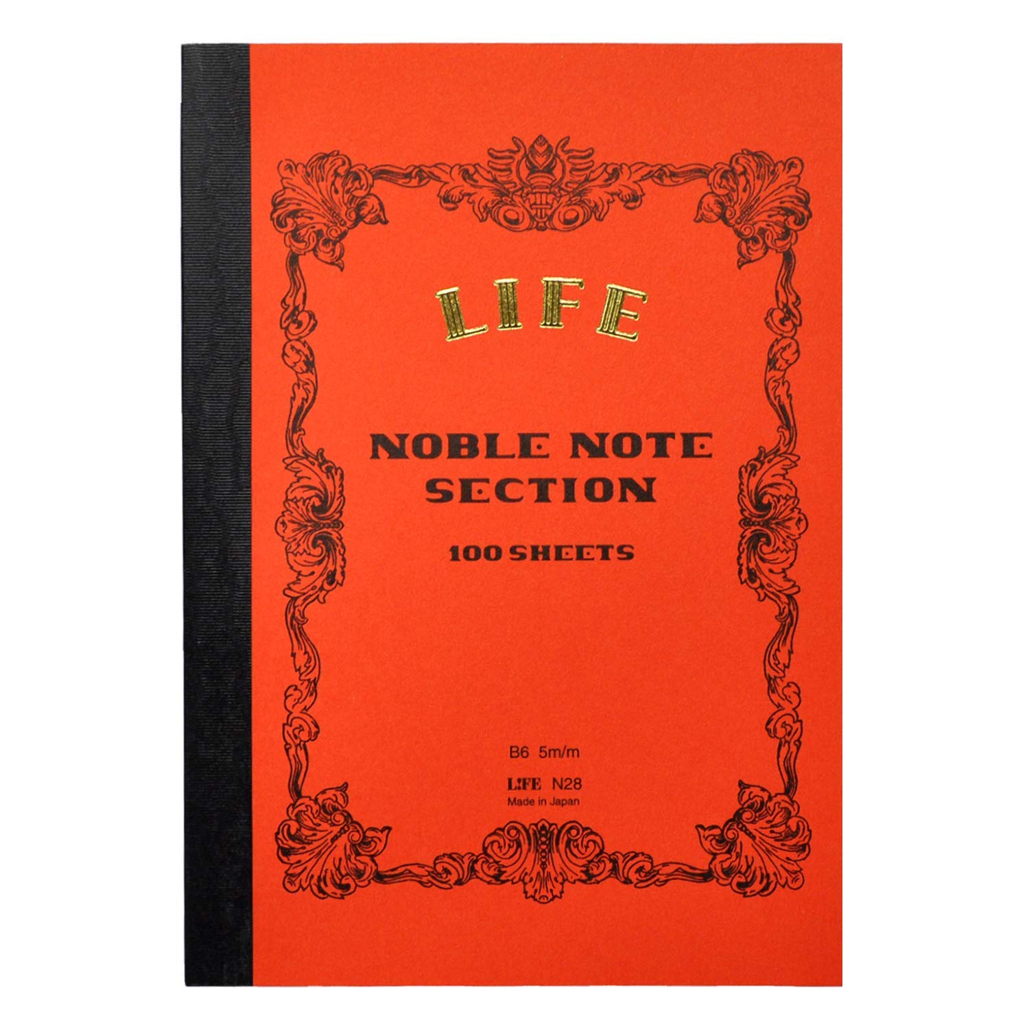 LIFE Noble Note B6 Grid Notebook for Quality Writing Experience
