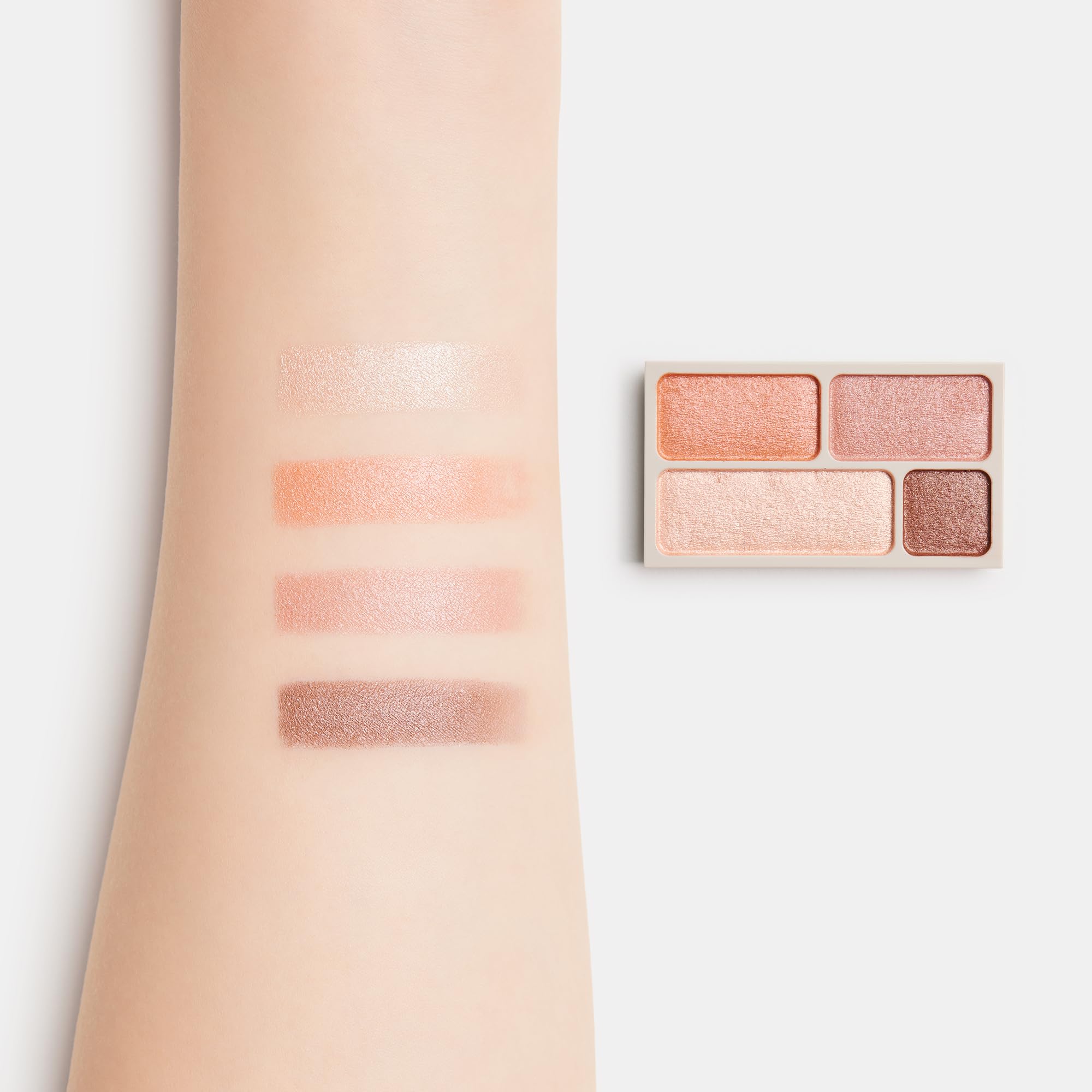 Mujirushiryouhin Eye Color Palette Coral 4.5g