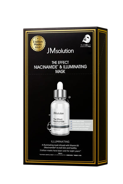 JMsolution The Effect Niacinamide Illuminating Mask 10 Sheets