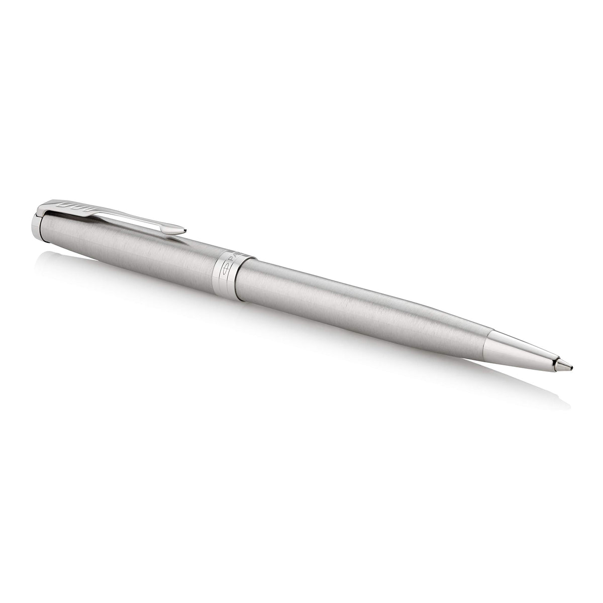 PARKER Sonnet Stainless Steel Ballpoint Pen Gift Boxed