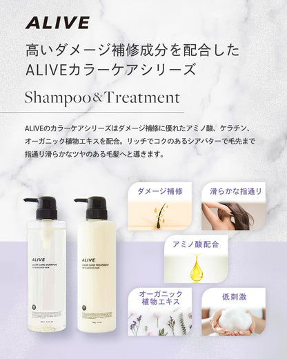 ALIVE Color Care Shampoo 500ml with Natural Amino Acids