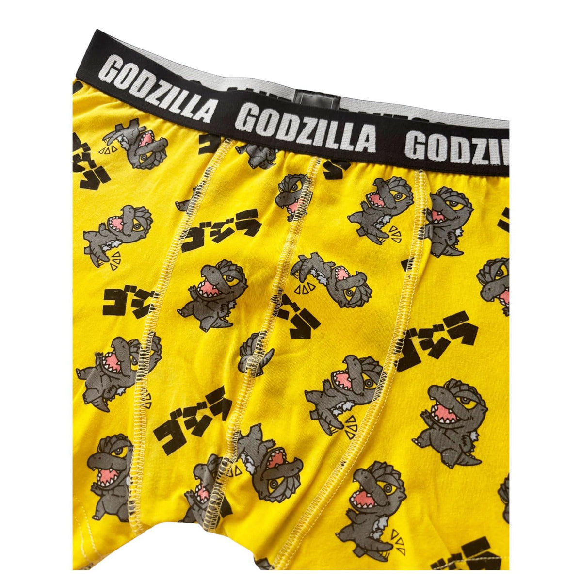 Small Planet Godzilla Boxers for Men Size L with Logo Design