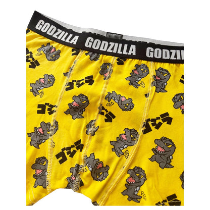 Small Planet Godzilla Boxers for Men Size L with Logo Design
