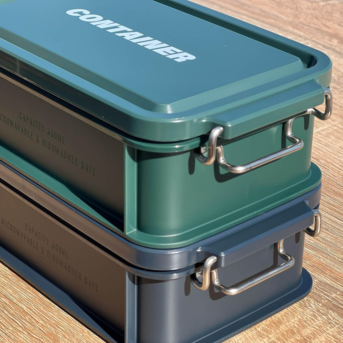 OSK Container Lunch Box with Dividers 600ml for Stylish Meals