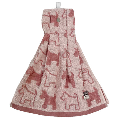 Stream Face Towel Thick Cotton 34x76cm Cute Animal Design Pink