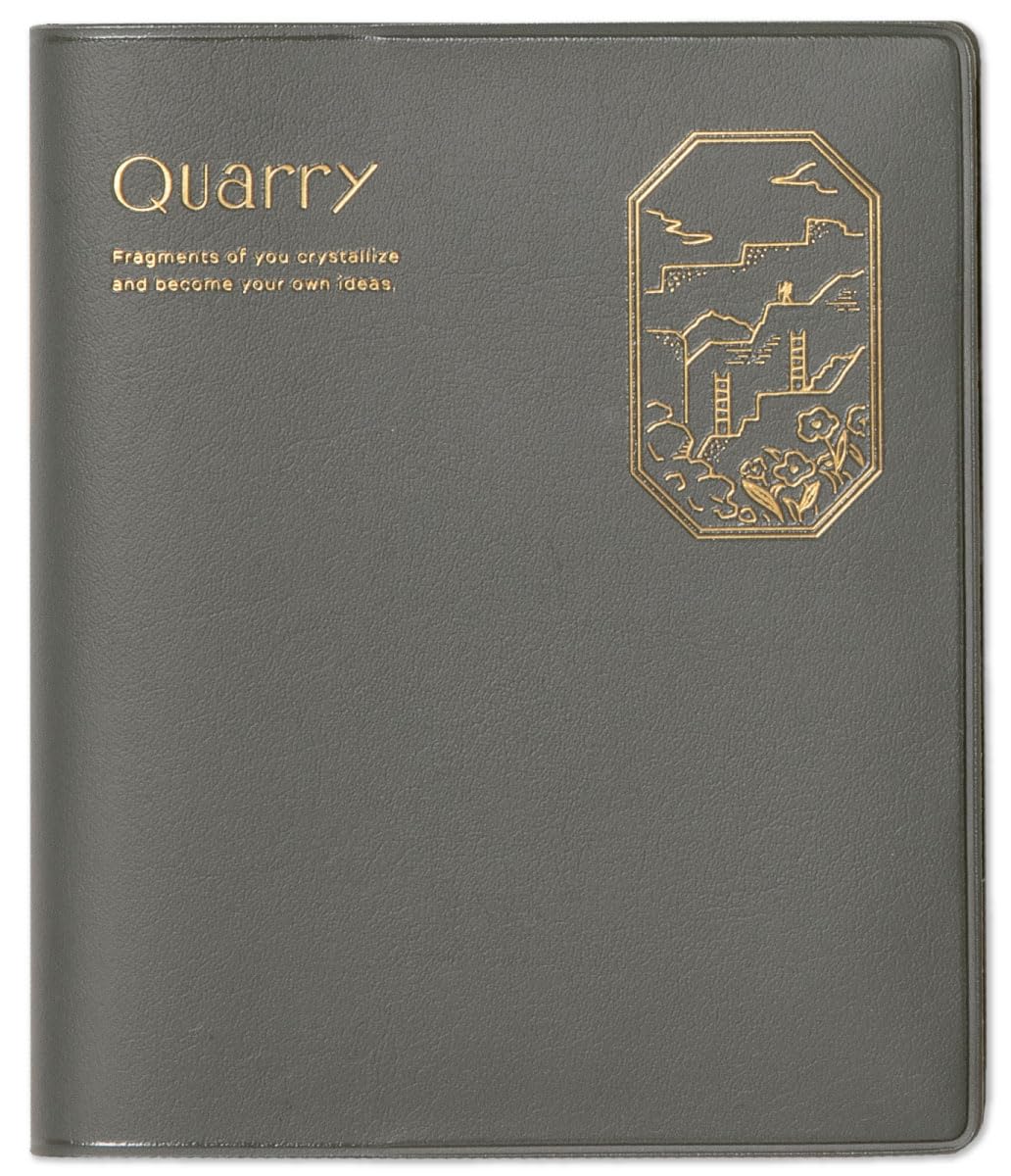 Iroha Publishing Quarry Fragments Log Slate Gray