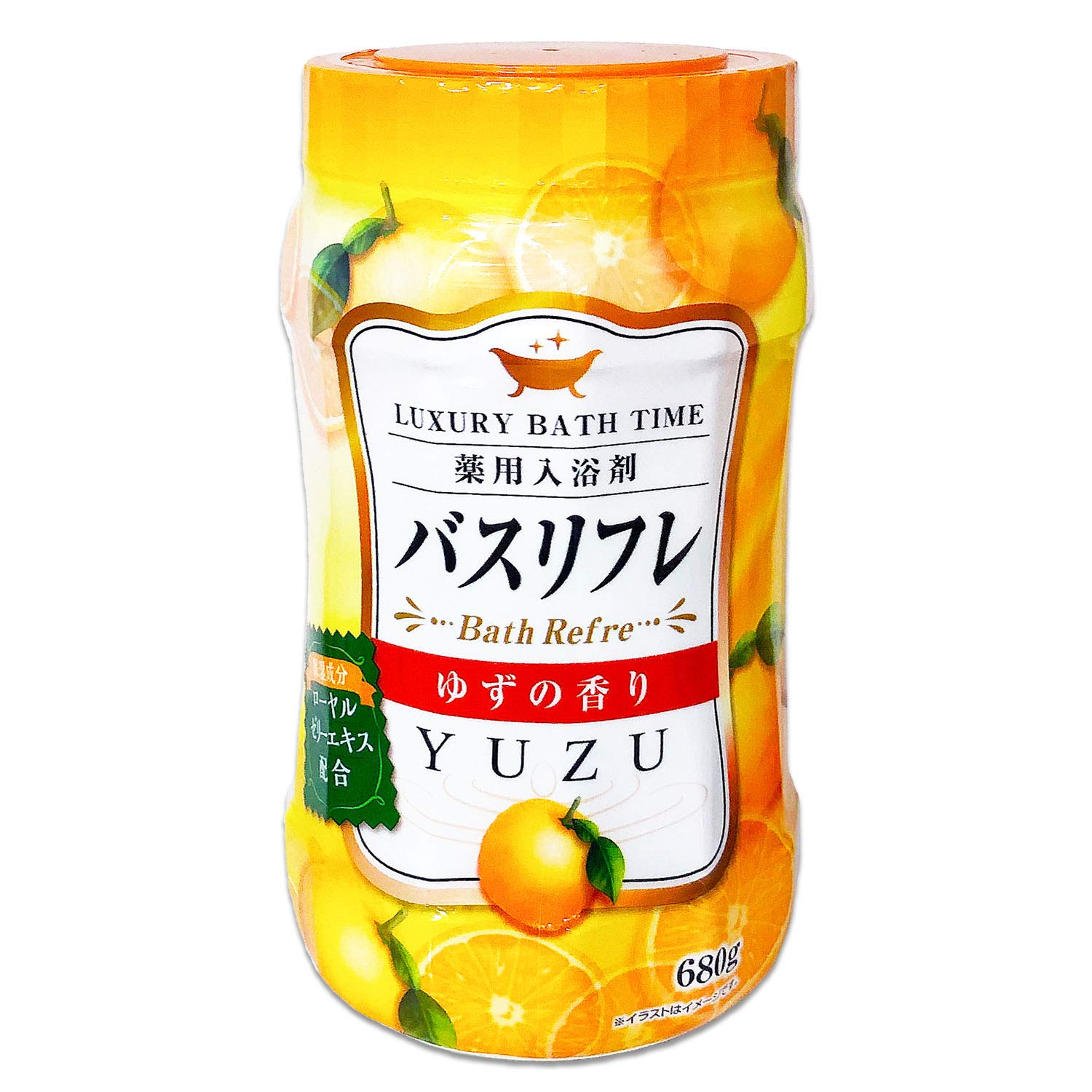 Lion Chemical Bath Refresher Yuzu Scented Bath Additive 500g