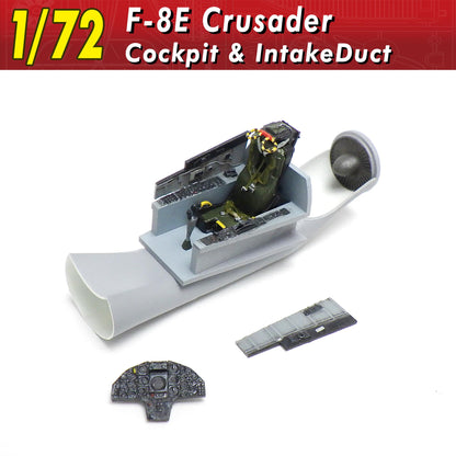 HMA 1/72 F8E Crusader Cockpit and Intake Duct Model Parts