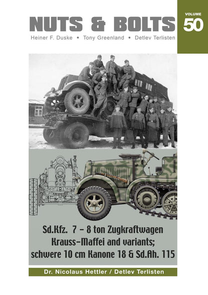 Nuts and Bolts Sd.Kfz.7 8 Ton Half Track Model Kit with 10cm Heavy Cannon